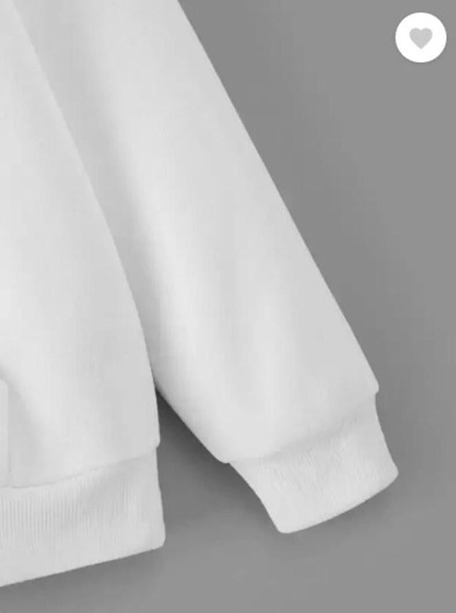 Men’s Fleece Hoodie in Pakistan | 1 Pc Plain Stitched Hoodie – White | Free Shipping