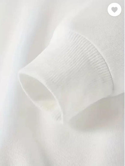 Men’s Fleece Hoodie in Pakistan | 1 Pc Plain Stitched Hoodie – White | Free Shipping
