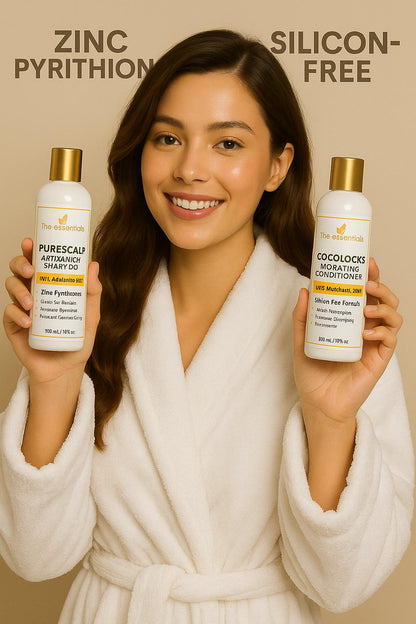 Anti-Dandruff Hair Care Bundle – Shampoo + Conditioner (200ml Each) | Free Shipping
