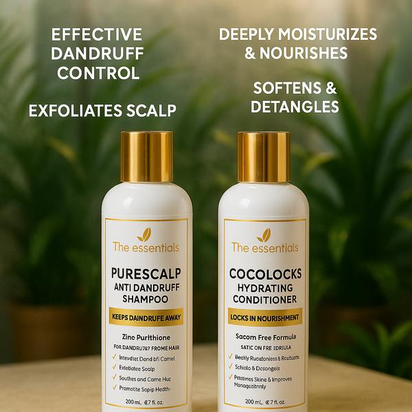 Anti-Dandruff Hair Care Bundle – Shampoo + Conditioner (200ml Each) | Free Shipping