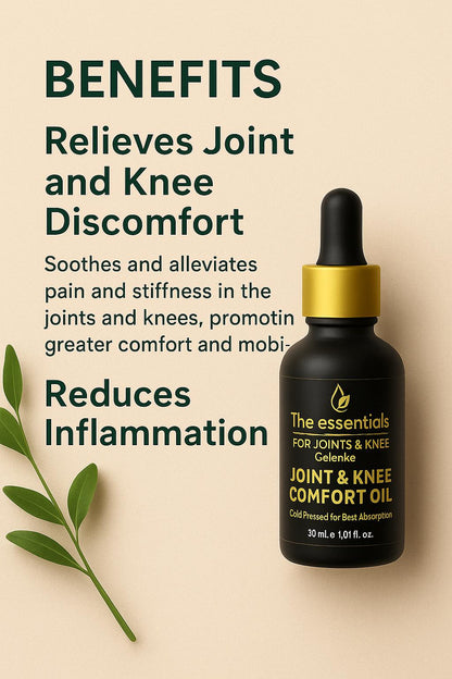 Joint & Knee Comfort Oil – 30ml | Pain Relief & Mobility Support | Free Shipping