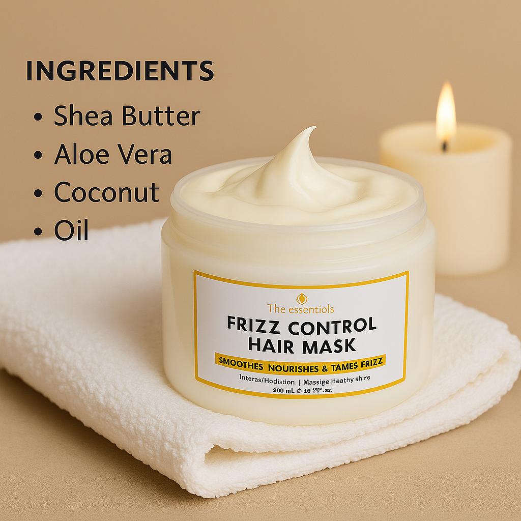 Nourish Essence Hair Mask – 300ml | Frizz Control & Hair Repair | Free Shipping