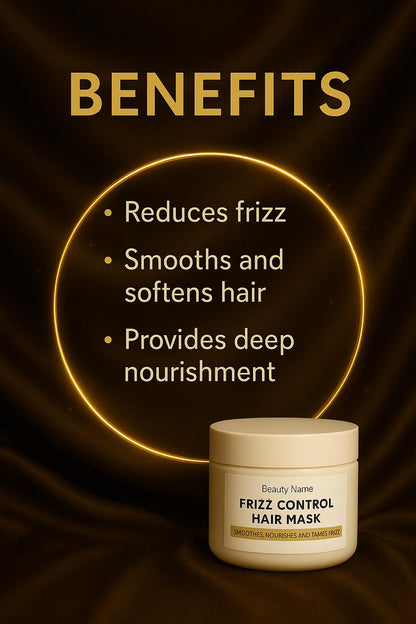 Nourish Essence Hair Mask – 300ml | Frizz Control & Hair Repair | Free Shipping