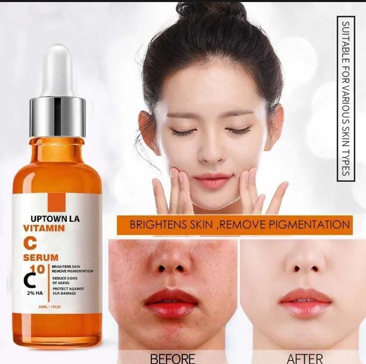 Uptown LA Vitamin C Face Serum 20ml – Brightening, Anti-Aging & Hydrating | Free Shipping