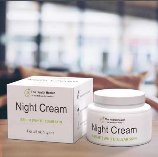 Whitening & Brightening Night Cream – Deep Repair & Glow | Free Shipping
