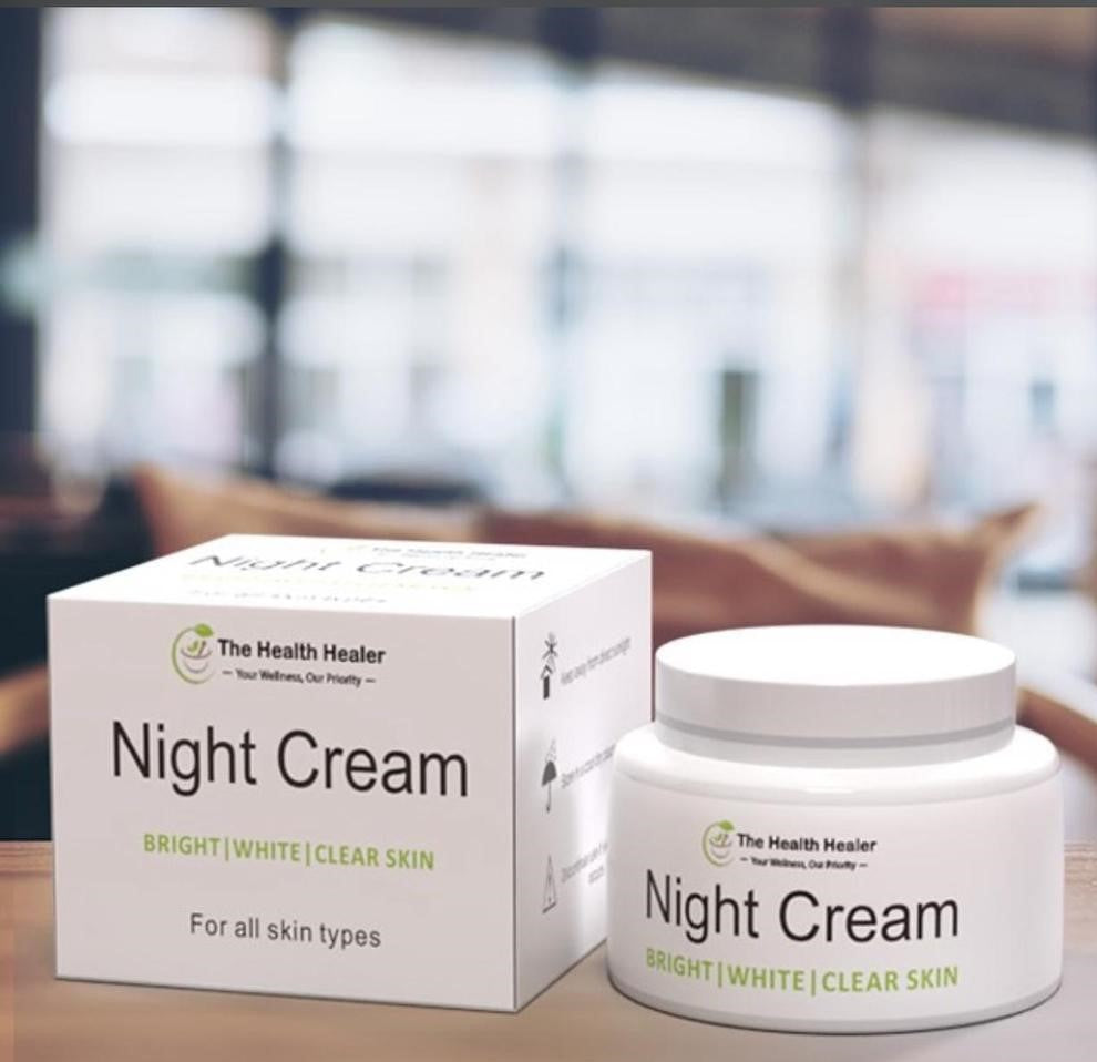 Whitening & Brightening Night Cream – Deep Repair & Glow | Free Shipping