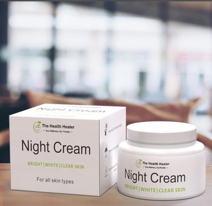 Whitening & Brightening Night Cream – Deep Repair & Glow | Free Shipping