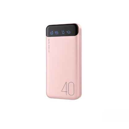 Portable Power Bank 20000mAh in Pakistan | High-Capacity with LED Display & Fast Charging (Random Color) | Free Shipping