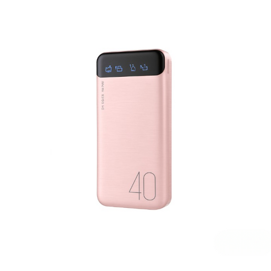 Portable Power Bank 20000mAh in Pakistan | High-Capacity with LED Display & Fast Charging (Random Color) | Free Shipping